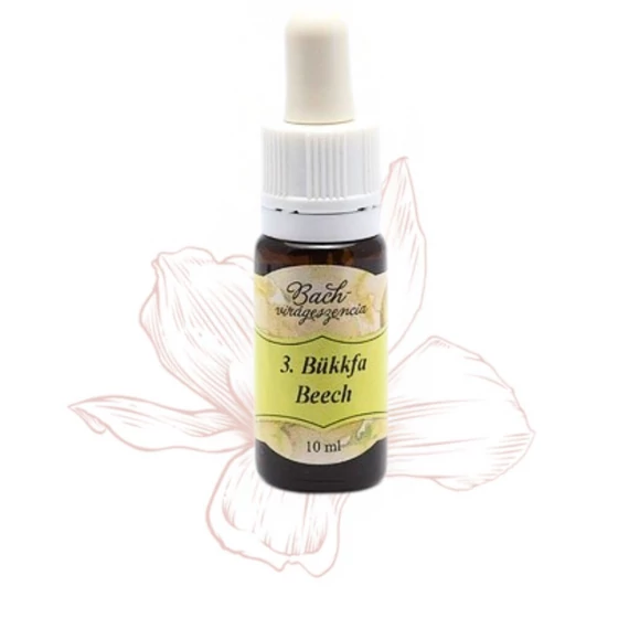 Bach virágterápia, 10 ml - Bükkfa, a tolerancia virága - 3-as