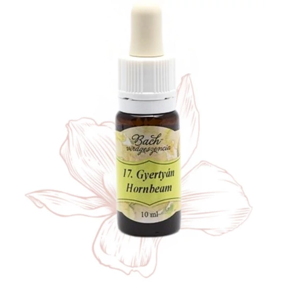 Bach virágterápia, 10 ml - Gyertyán, a fáradt lélek virága 17-es