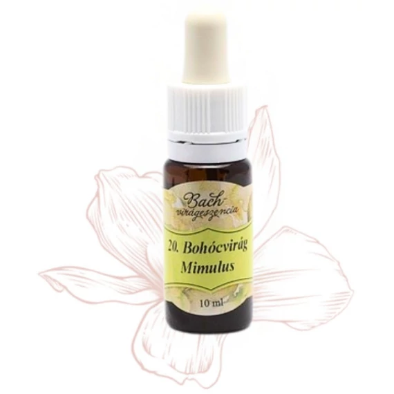 Bach virágterápia, 10 ml - Bohócvirág, a bátorság virága - 20-as