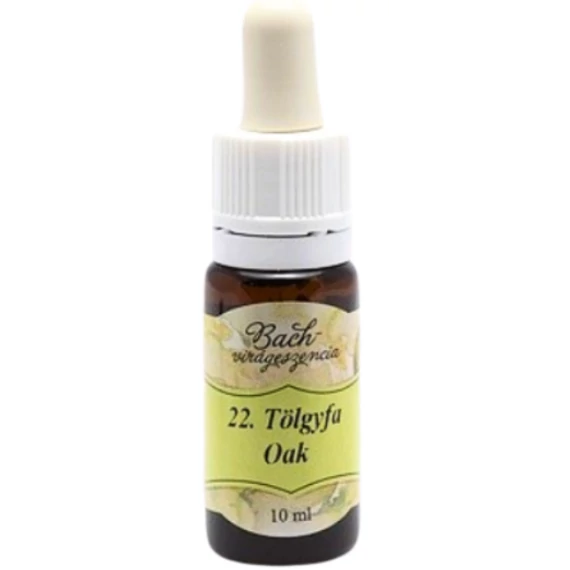 Bach virágterápia, 10 ml - Tölgyfa, a kitartás virága - 22-es