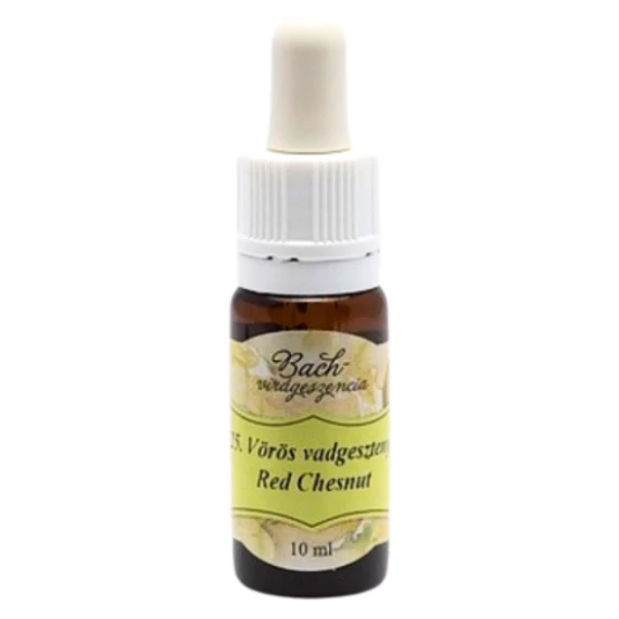 Bach virágterápia, 10 ml - Vörösvirágú vadgesztenye, az önállósodás virága - 25-ös