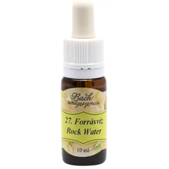 Bach virágterápia,  10 ml - Forrásvíz, a rugalmasság gyógyírja - 27-es