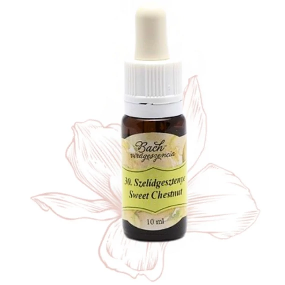 Bach virágterápia, 10 ml - Szelídgesztenye, a megváltás virága - 30-as