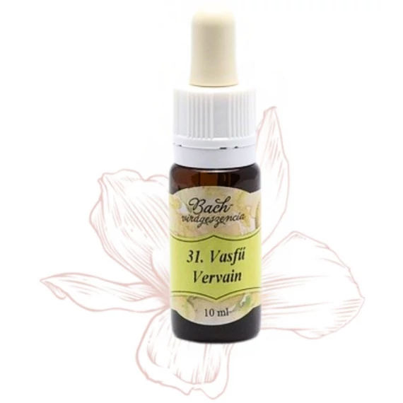 Bach virágterápia, 10 ml - Vasfű, a lelkesedés virága - 31-es