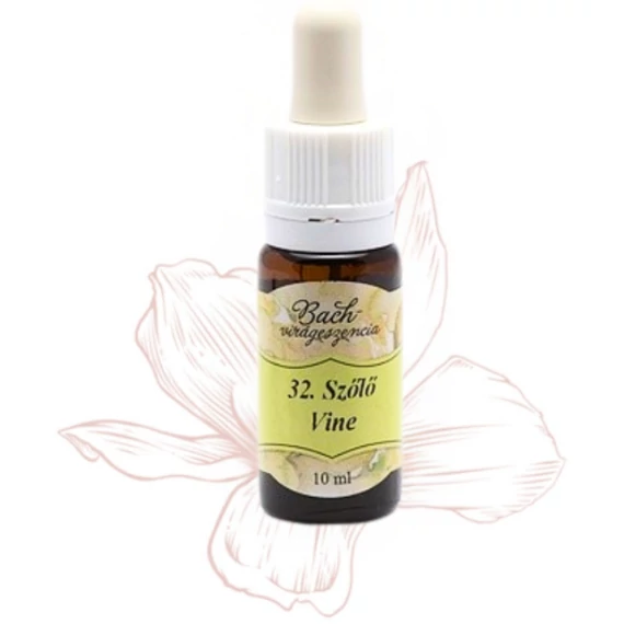 Bach virágterápia, 10 ml - Szőlő, a tekintély virága - 32-es