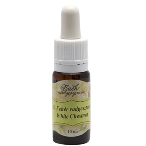 Bach virágterápia, 10 ml - Fehérvirágú vadgesztenye, a gondolkodás virága - 35-ös