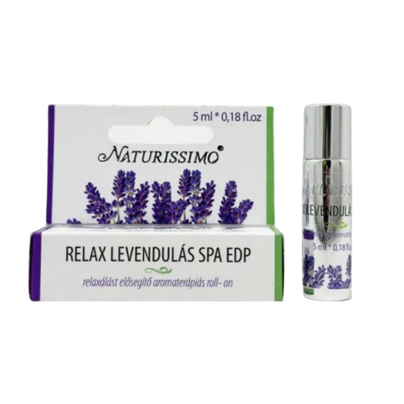 Naturissimo Levendula relax spa roll on (aromaterápiás edp in oil) , 5 ml