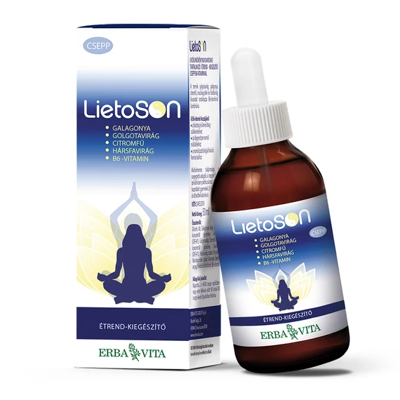 Natur Tanya E. LietoSon - alkoholmentes Relax csepp, 50ml