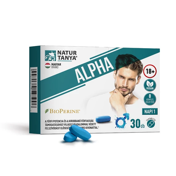 Natur Tanya Alpha - A férfi potencia támogatásához, 30 db