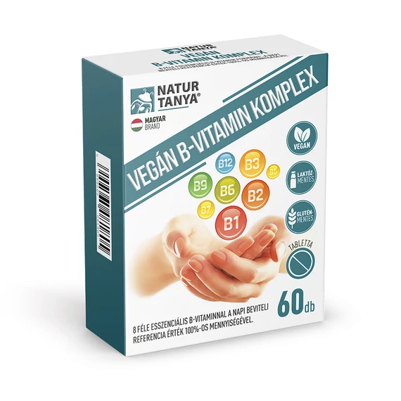 Natur Tanya vegán B-vitamin komplex 60db