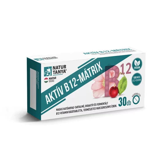 Natur Tanya Aktív B12-mátrix, 30db