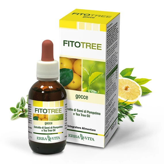 Natur Tanya E. FitoTree baktériumölő és fertőtlenítő olajkoncentrátum, 30 ml