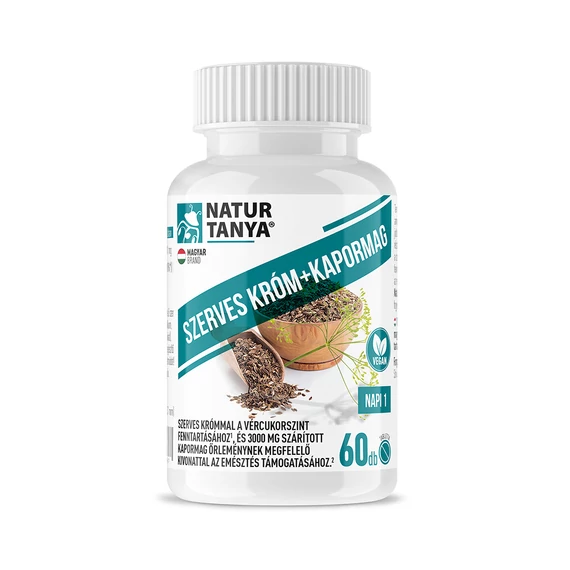 Natur Tanya Szerves Króm + Kapormag - 60db