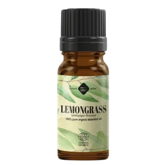 Ellemental Citromfű illóolaj, bio (cymbopogon flexuosus), 10 ml