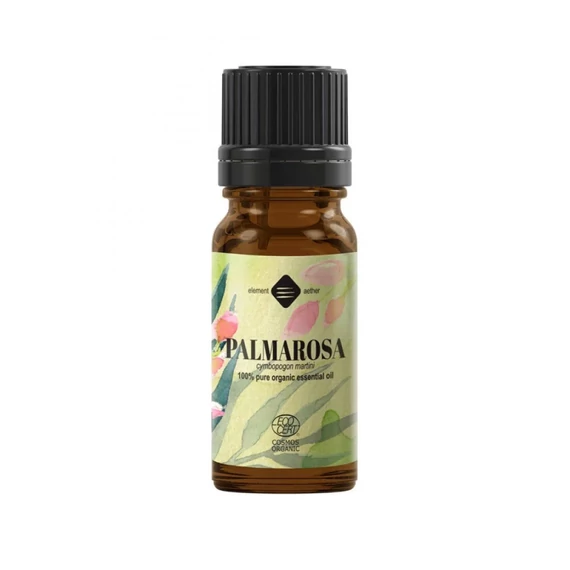 Ellemental Pálmarózsa illóolaj, bio* (cymbopogon martinii), 10 ml