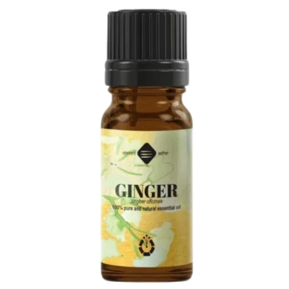 Ellemental Gyömbér illóolaj, tiszta (zingiber officinale), 10 ml