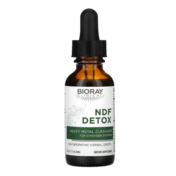 Bioray NDF Detox, nehézfém-eltávolítást támogató méregtelenítő formula, 30 ml