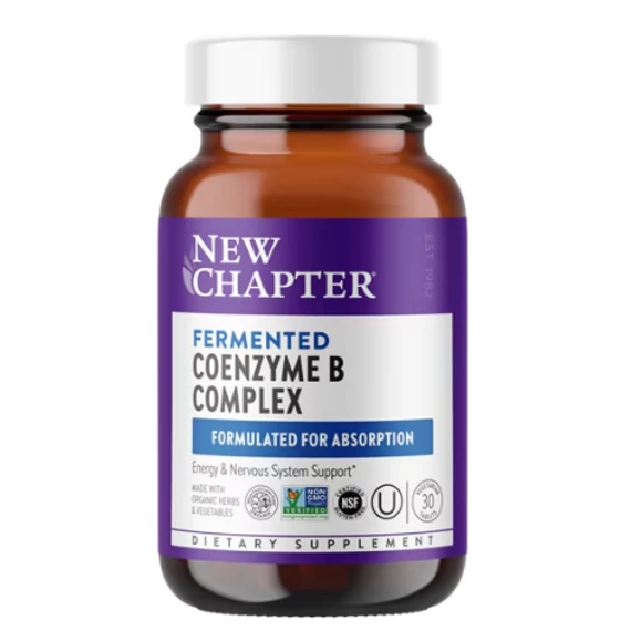 New Chapter Fermentált Koenzim B-komplex, 30 db