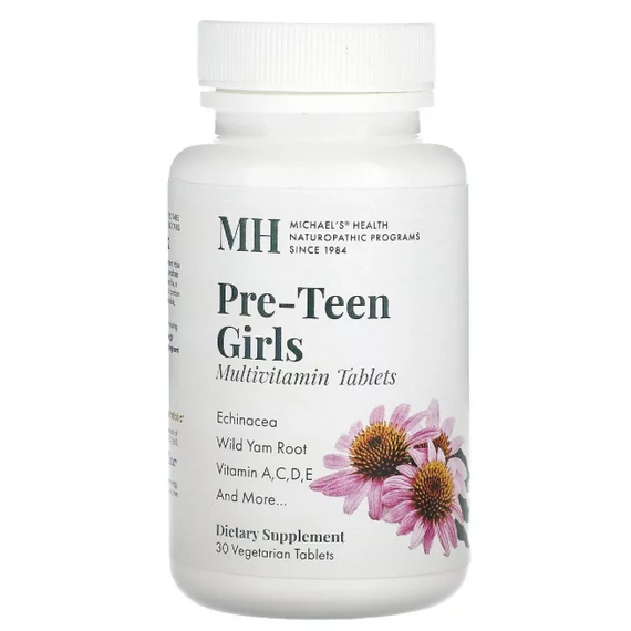 Michael's Health multivitamin 9–12 éves lányoknak, 30db