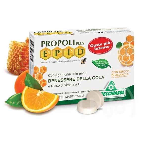 Natur Tanya S. EPID propoliszos szopogatós tabletta narancsízű, 20db