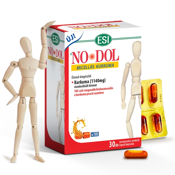 Natur Tanya Esi No-Dol Micellás kurkuma kivonat, 30db