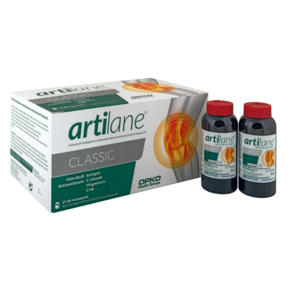 Artilane Classic ivóampulla hidrolizált kollagénnel és antioxidánsokkal