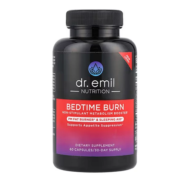 Dr. Emil Nutrition Bedtime Burn, Éjszakai zsírégető és anyagcsere-támogató, 60 db