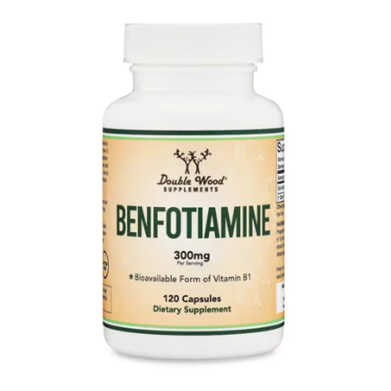 Double Wood Supplements Benfotiamine, 300 mg, 120 db