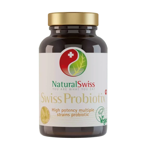 NaturalSwiss Probiotix probiotikus kiegészítő, 60 db kapszula