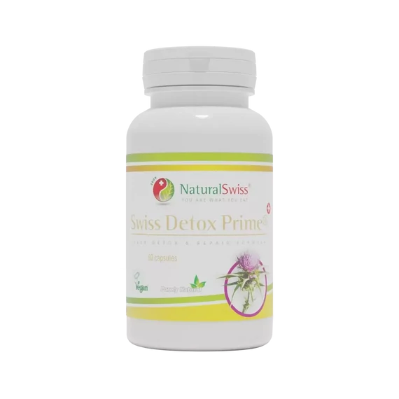 NaturalSwiss Detox Prime, 60 kapszula