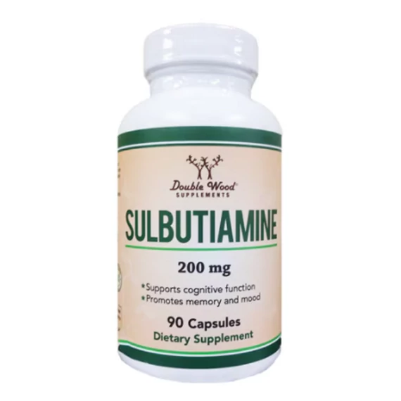 Double Wood Supplements Sulbutiamine, 200 mg, 90 db
