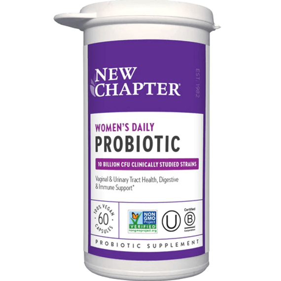 Női napi probiotikum, Womens Daily Probiotic, 60 db, New Chapter