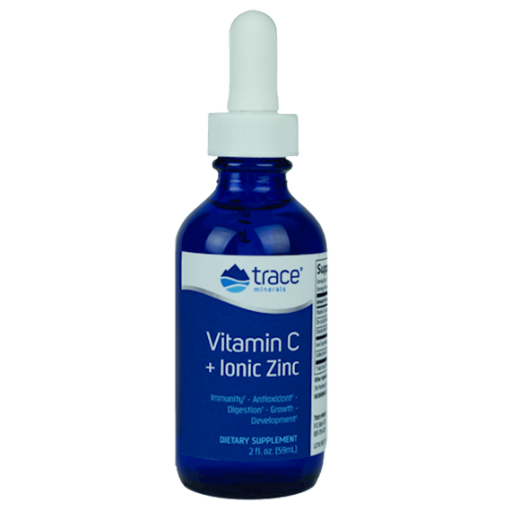 C-vitamin és ionos cink 59 ml, Trace Minerals Research