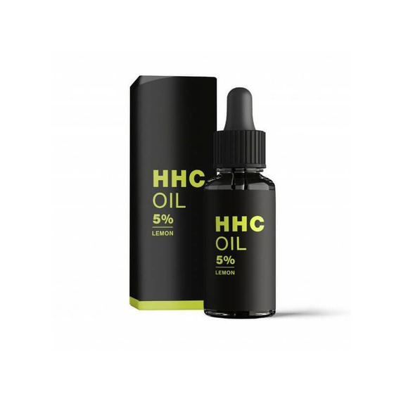 HHC olaj, citrom íz, 5 %, 500 mg, 10 ml, Canalogy 