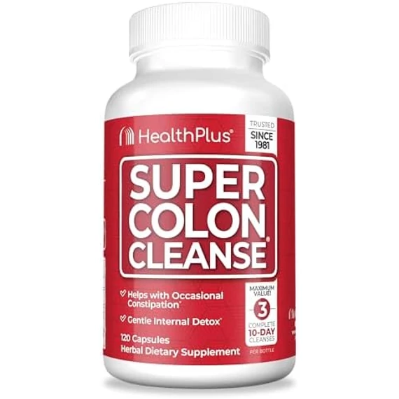 Health Plus Super Colon Cleanse, 120 kapszula