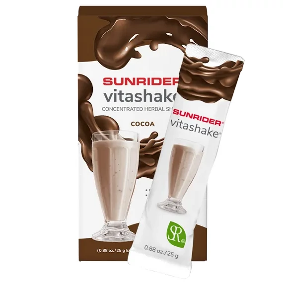 Sunrider VitaShake Kakaós táplálékkiegészítő por 10 tasak x 25 g