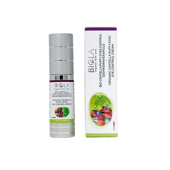 Biola Bio Centella Puffy Eyes Control Szemkörnyékápoló, 15 ml