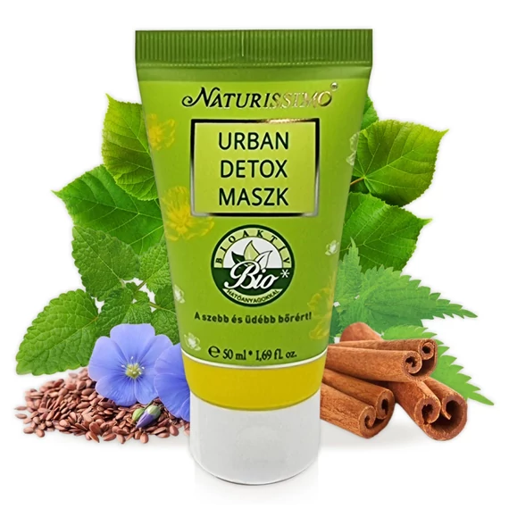 Naturissimo Urban Detox maszk, 50ml