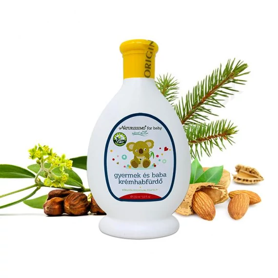 Biola Herbal Gyermek- és baba-krémhabfürdő, 250 ml