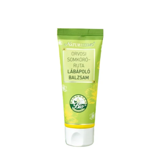 Naturissimo Orvosi somkóró-ruta lábápoló szitázott tubusban, 75 ml