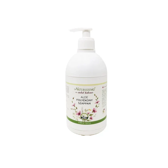 Naturissimo A család kedvence Aloe folyékony szappan 500ml