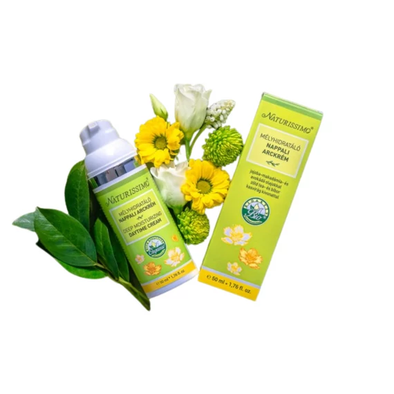 Naturissimo Mélyhidratáló nappali arckrém, 50 ml