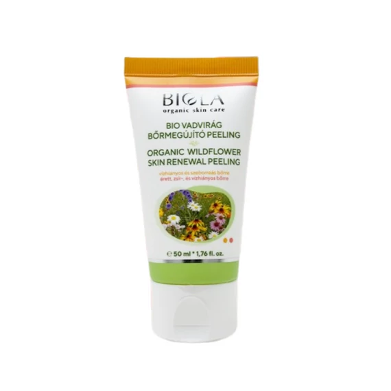 Biola Bio Vadvirág Bőrmegújító Peeling - 50 ml
