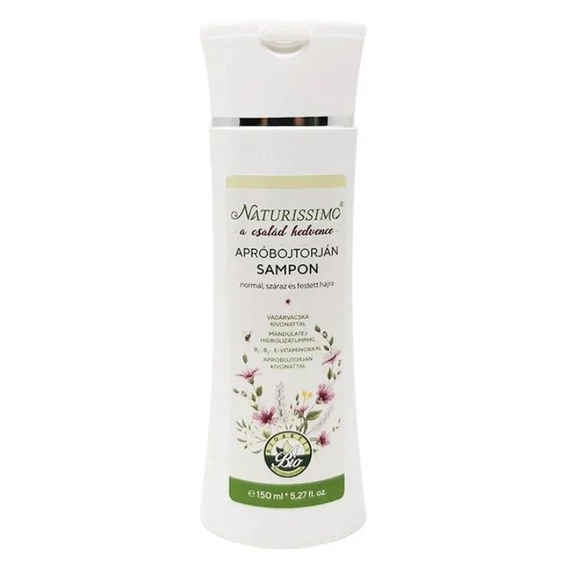 Naturissimo A család kedvence Apróbojtorján Sampon, 150 ml