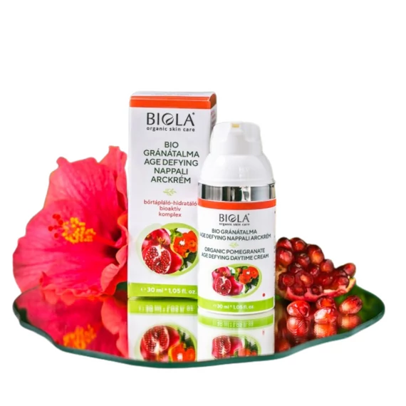 Biola bio Gránátalma age defying nappali arckrém, 30 ml