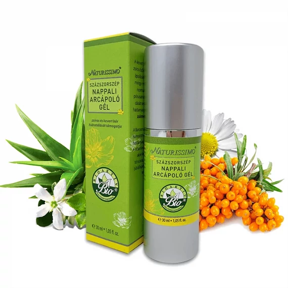 Naturissimo Százszorszép nappali arcápoló gél, 30 ml