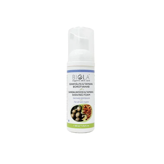 Biola Szantálfa & tamanu borotvahab 50 ml
