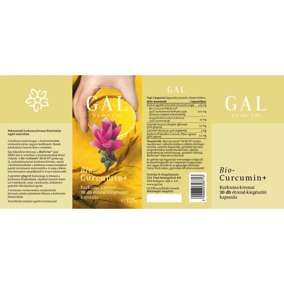 GAL Biocurcumin, 225 mg x 30 kapszula