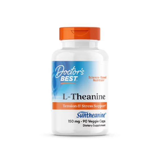 Doctor's Best L-Theanine kapszula 150 mg, 90 db