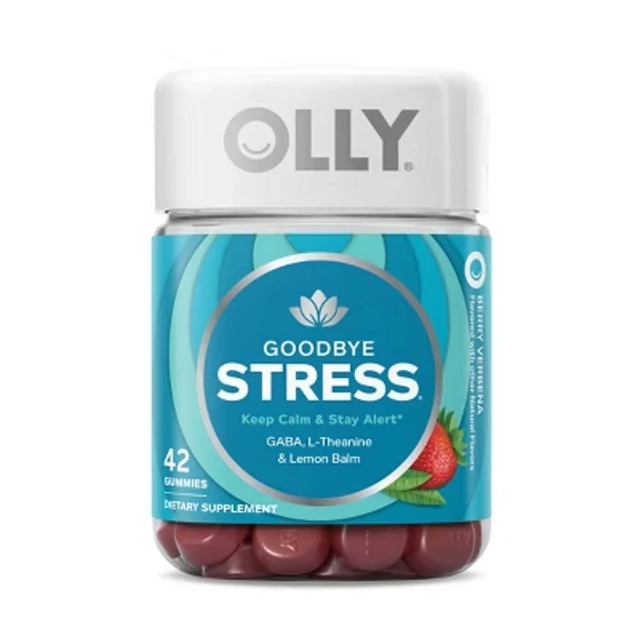 Olly Goodbye Stress Stresszoldó gumivitamin, 42db